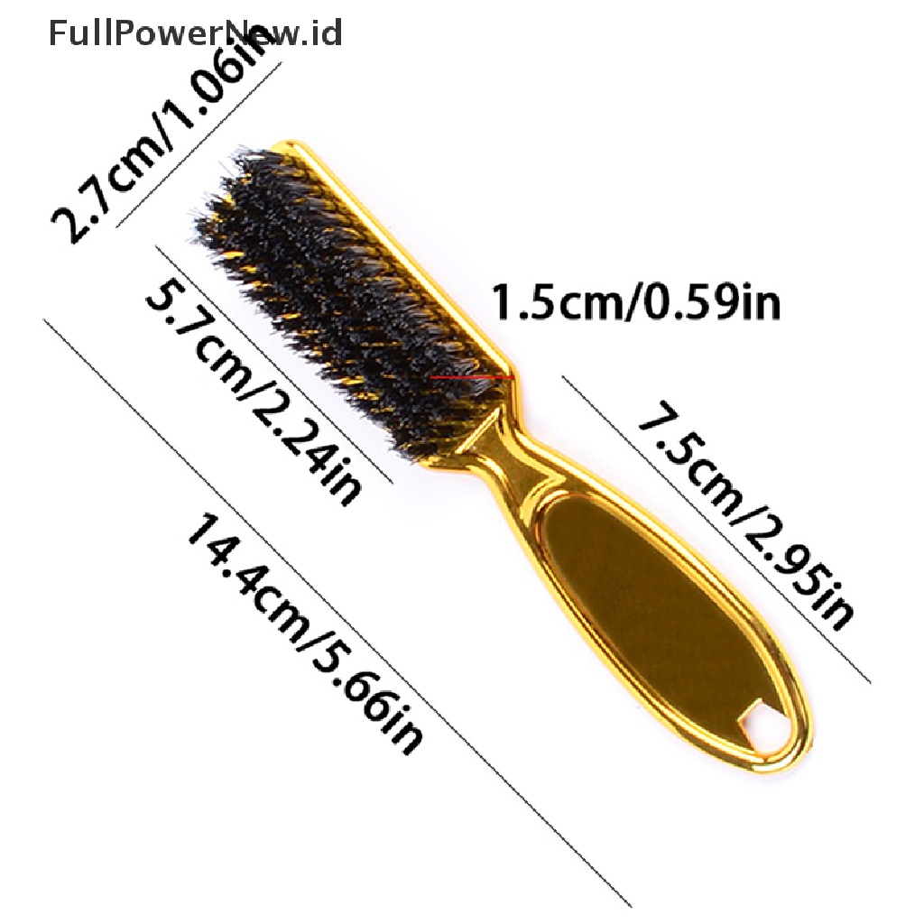 Power Pria Jenggot Pudar Sisir Gunting Sikat Pembersih Salon Supply Barber Hair Styling ID
