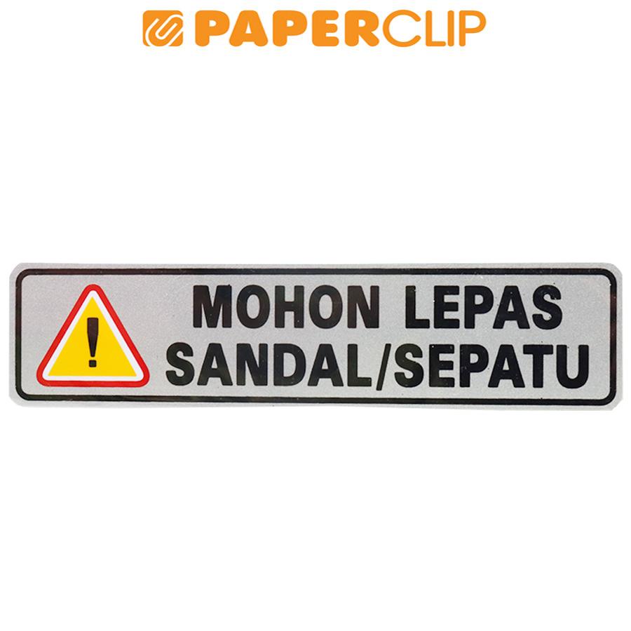 

SIGN MG 3A SL 24 MOHON LEPAS SANDAL/SEPATU