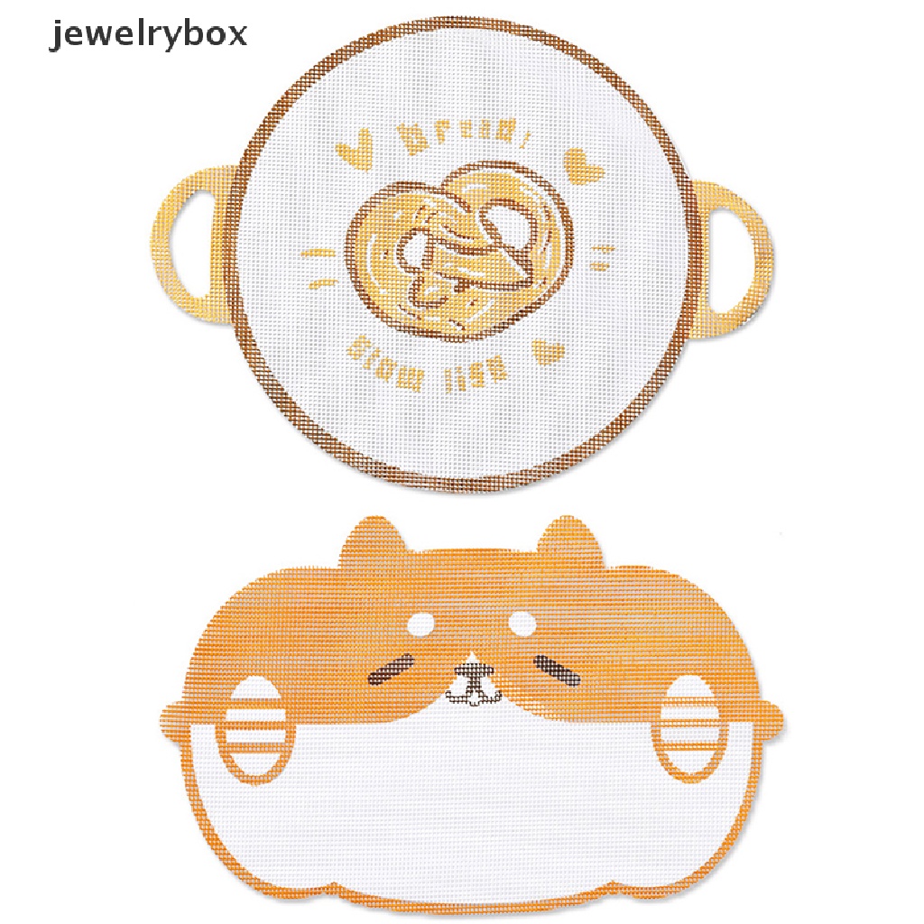 [jewelrybox] Reusable Round Silicone Steamer Liners Alas Jaring Kukusan Non Silikon Butik