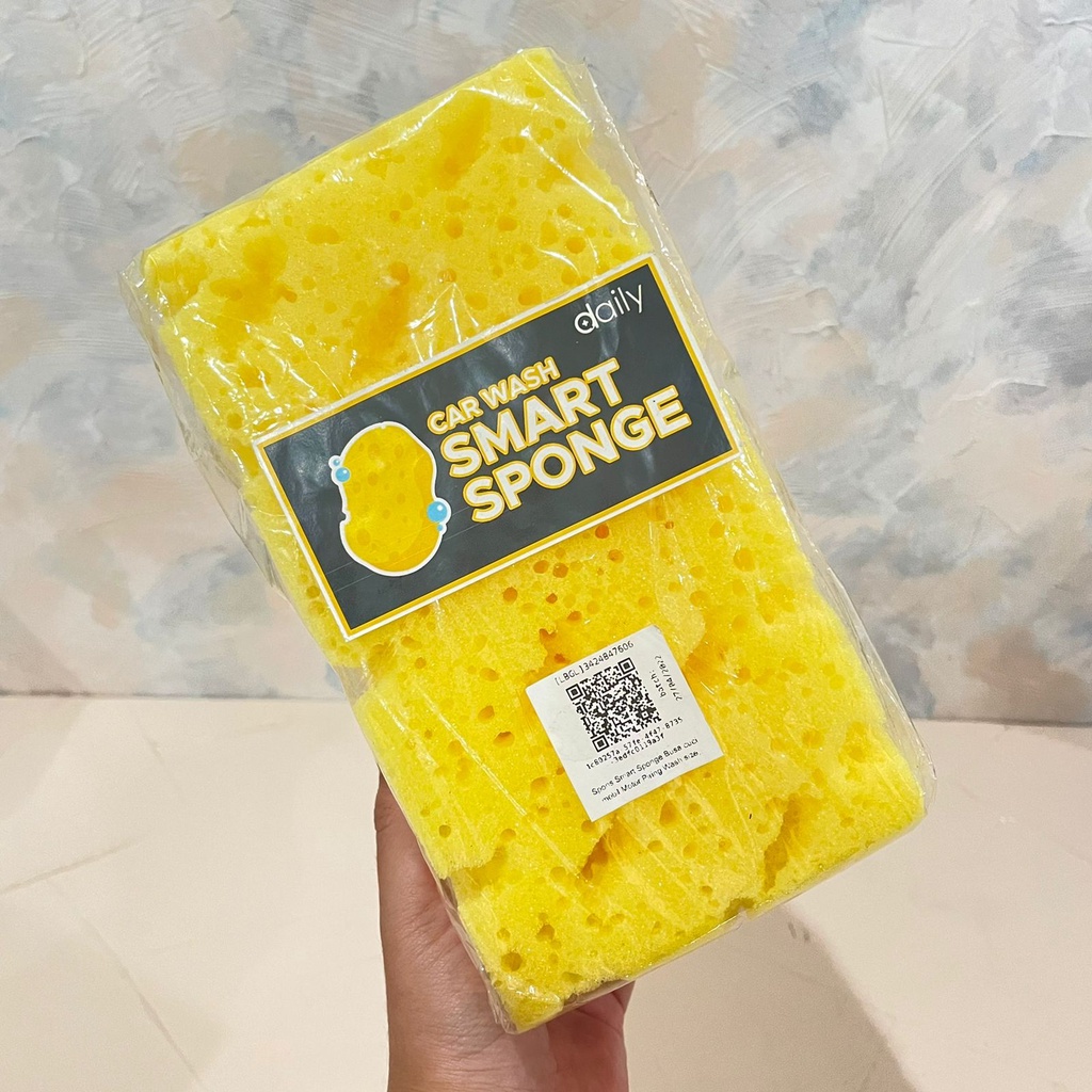 SPONS BUSA CUCI MOBIL UKURAN JUMBO / SMART SPONGE CAR WASH