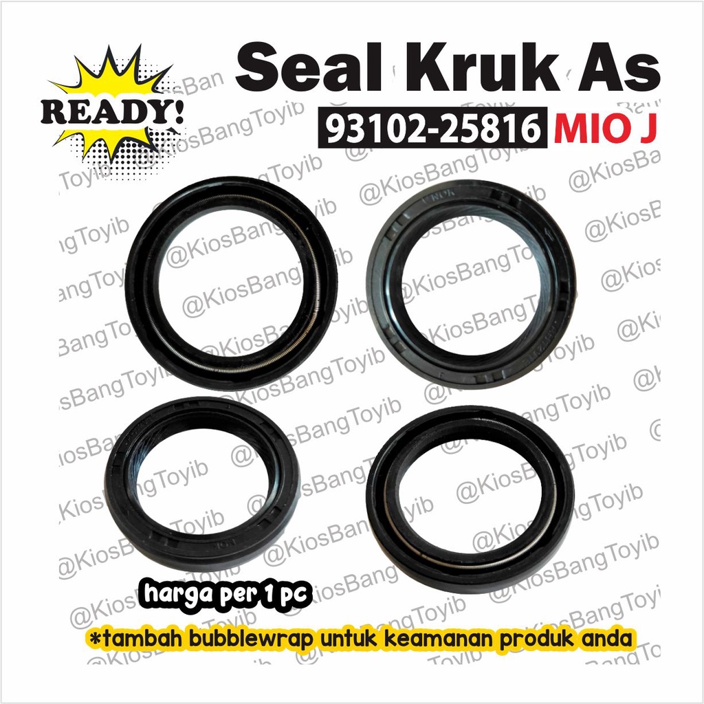 Seal Sil Kruk As Yamaha MIO J MIO M3 SOUL GT 125 (93102-25816)