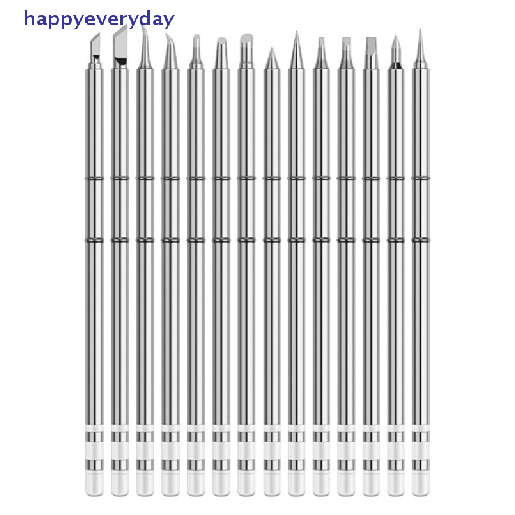 [happy] T12 Solder Listrik Tips Solder Untuk Hakko fx951 DIY Soldering Station Kits [ID]