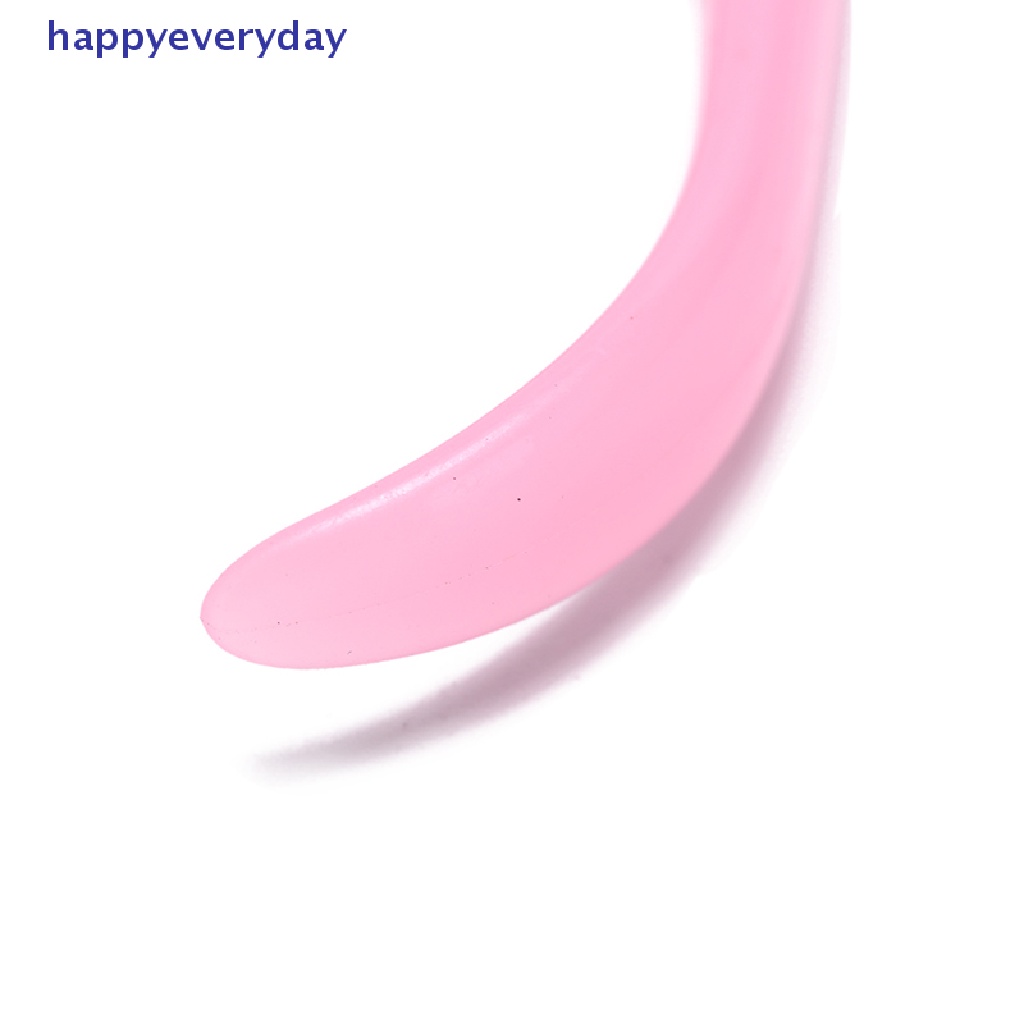 [happy] 1pc manicure Gunting stainless steel Gunting Kutikula Kuku Gagang Plastik [ID]