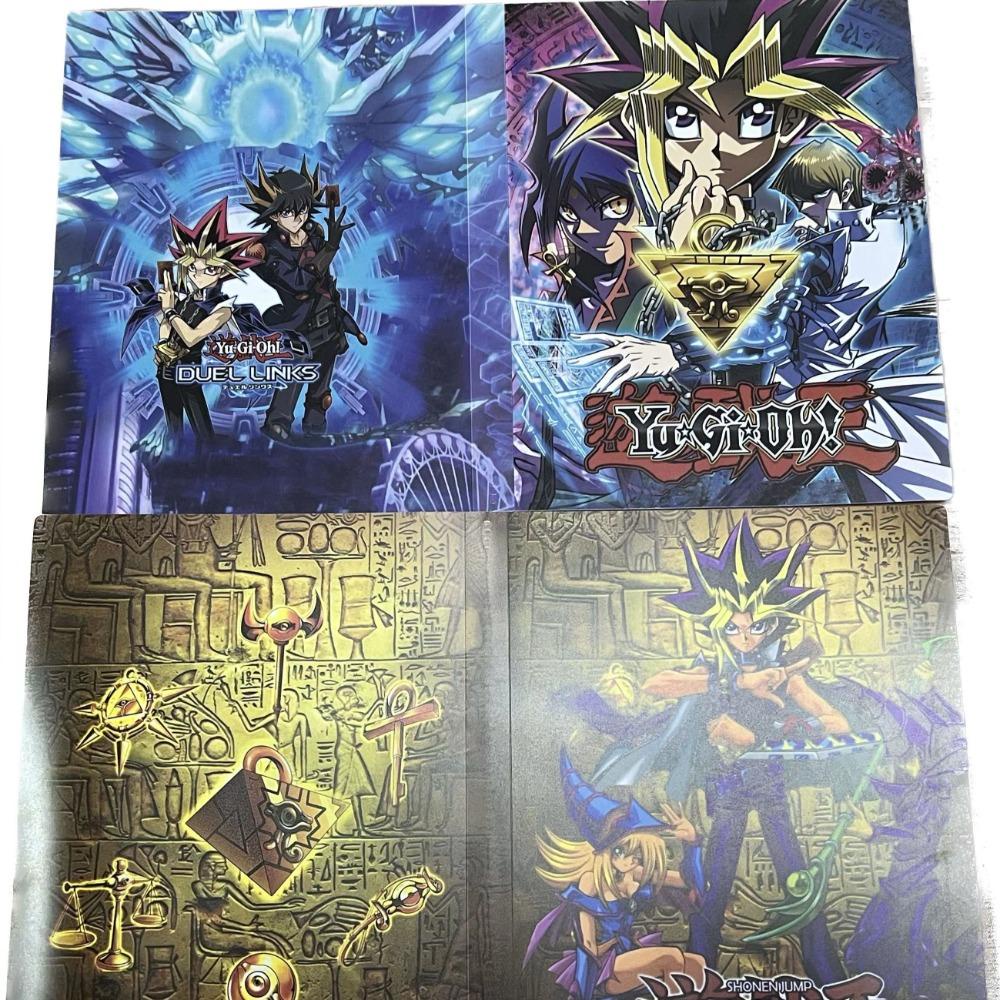 Lanfy Yugioh Card Box-Packed 100Pcs Kartu Karakter Kartu Main Game Hiburan Solitaire YU GI OH Card YU GI OH Duel Kartu Trading Bersaing