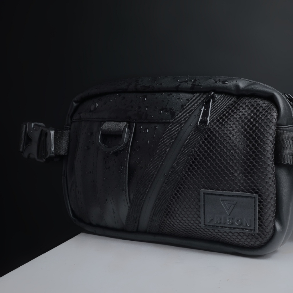 Waistbag Pria Waterproof Tas Selempang Pria Original By PRISONWEAR | Nano Waist Bag