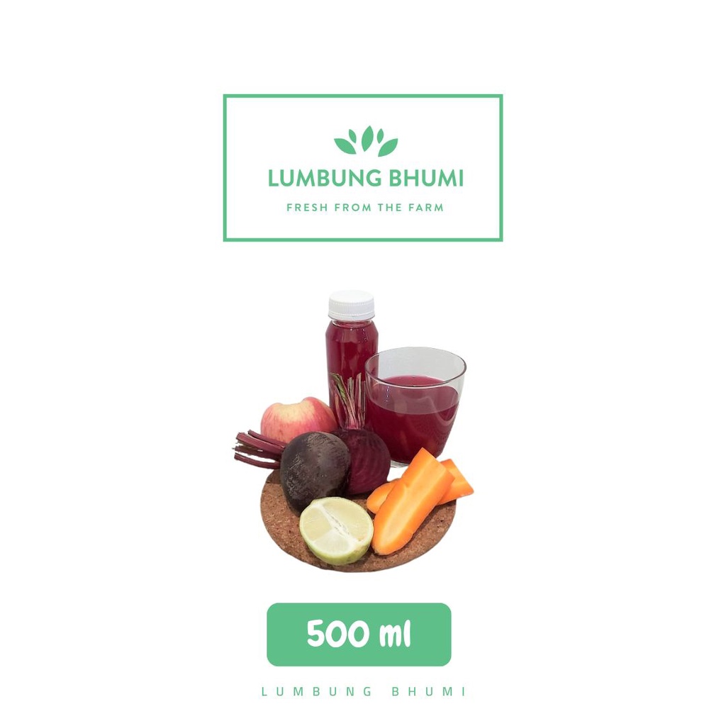 

Lumbung Bhumi - Jus Buah Bit Root PREMIUM 500 ml ( Juice Your Day )