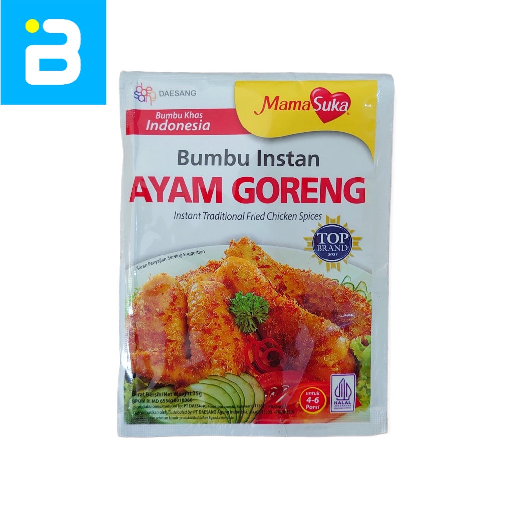 

Mama Suka Bumbu Instan Ayam Goreng 35 G