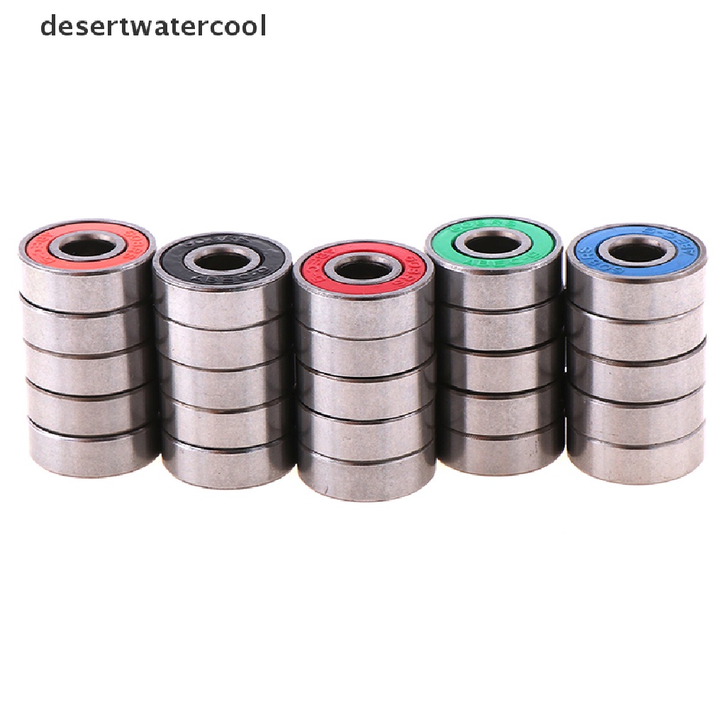 Deid 5Pcs ABEC-9 608RS Roda Skuter skateboard roller sealed ball bearings Martijn