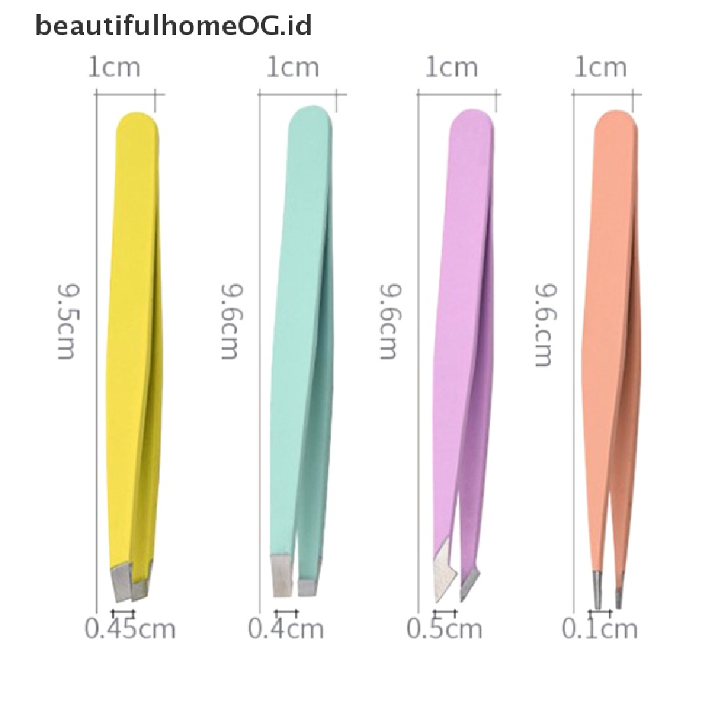 // Lebaran// Pinset Penghilang Bulu Stainless Steel Pinset Alis Makeup Alat Kecantikan **