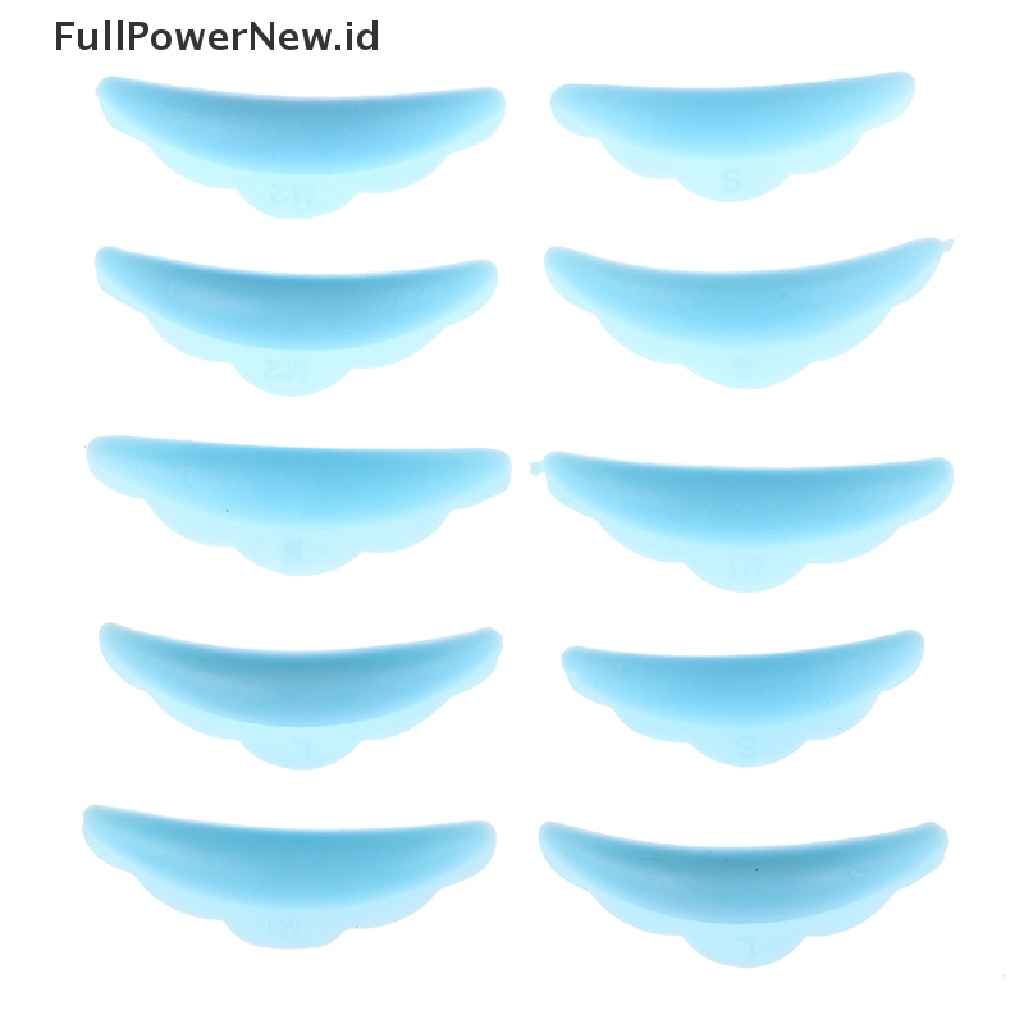Power 5pasang Lash Lift Lifg Curlers Curl Silicone Shields Pads Multicolor Reusable ID