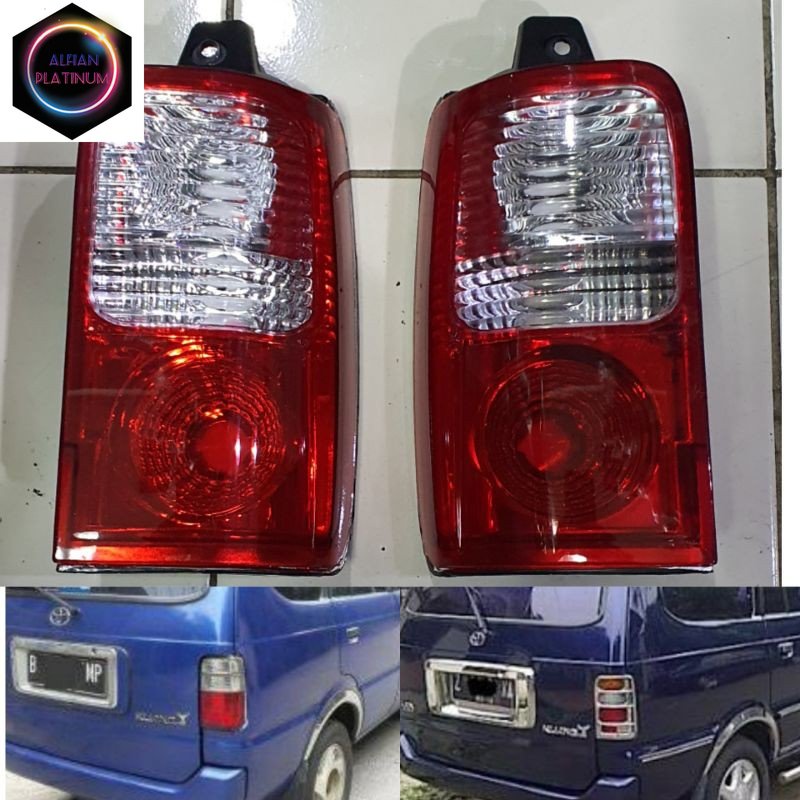 Lampu stop kristal Kijang new/kapsul kapsul 1997-2000 Variasi Mobil