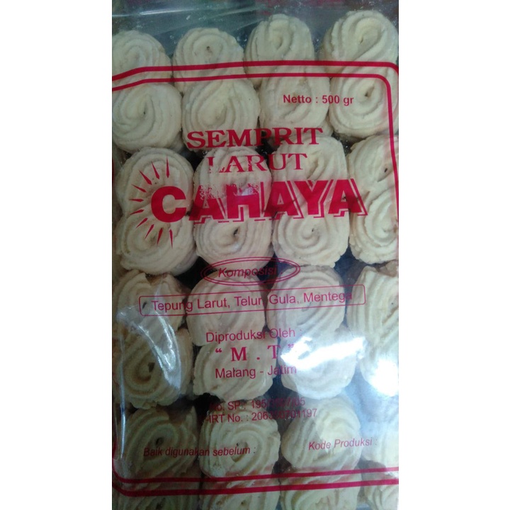 

KUE SEMPRIT LARUT CAHAYA MALANG 500 GR