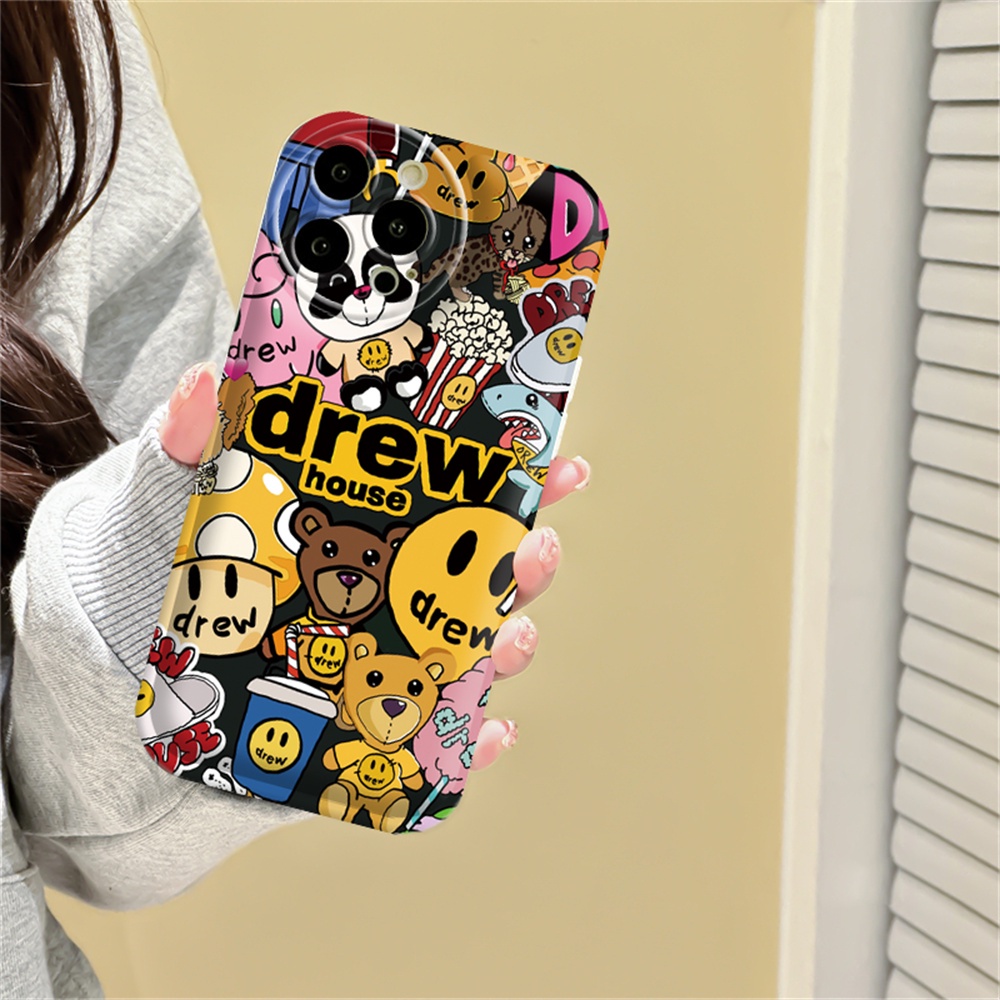 Realme C55 10 C15 C12 C25 C25S C11 2021 C20 realme 5i 6i C3 8i C21Y C25Y Hello Kitty Dan Drew Silikon Airbag Case Binteacase