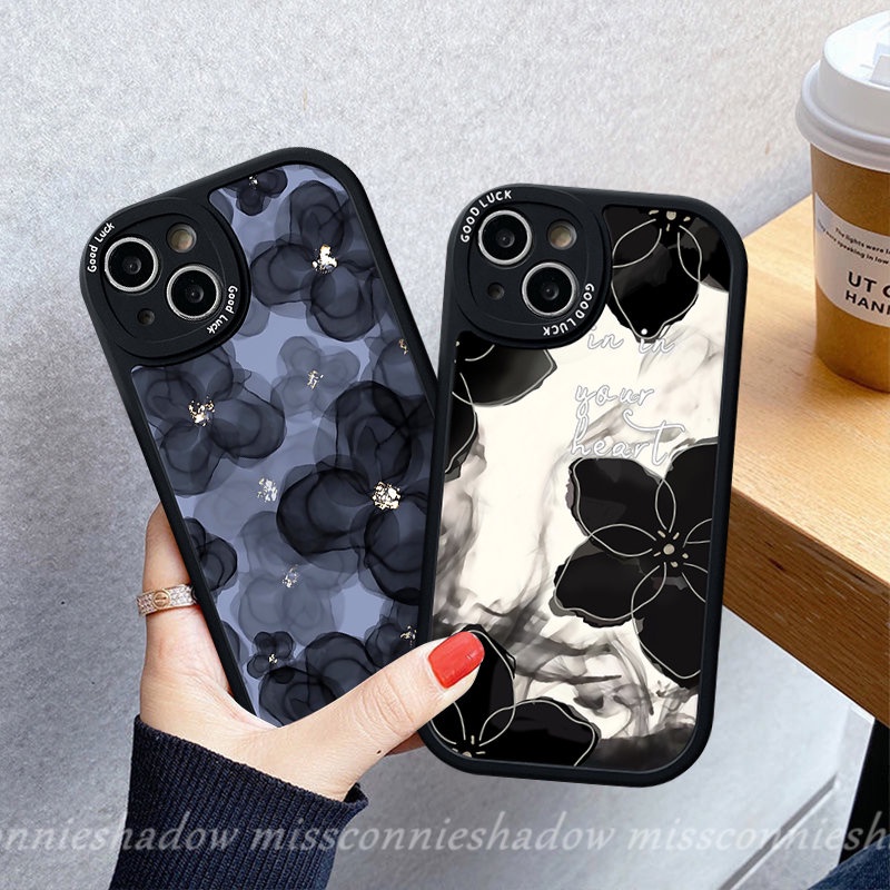 Luxury Vintage Flowers Case Untuk Infinix Note8 Infinix Hot 10T 10s 11s Hot 11 9 10 Play Hot 10 Lite Smart 5 6 Retro Floral Shockproof Lembut Tpu Penutup Belakang