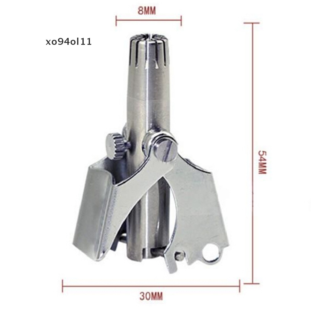 Xo Alat Cukur Bulu Hidung Telinga Stainless Steel Manual hair removal clipper cutg T30 WF OL