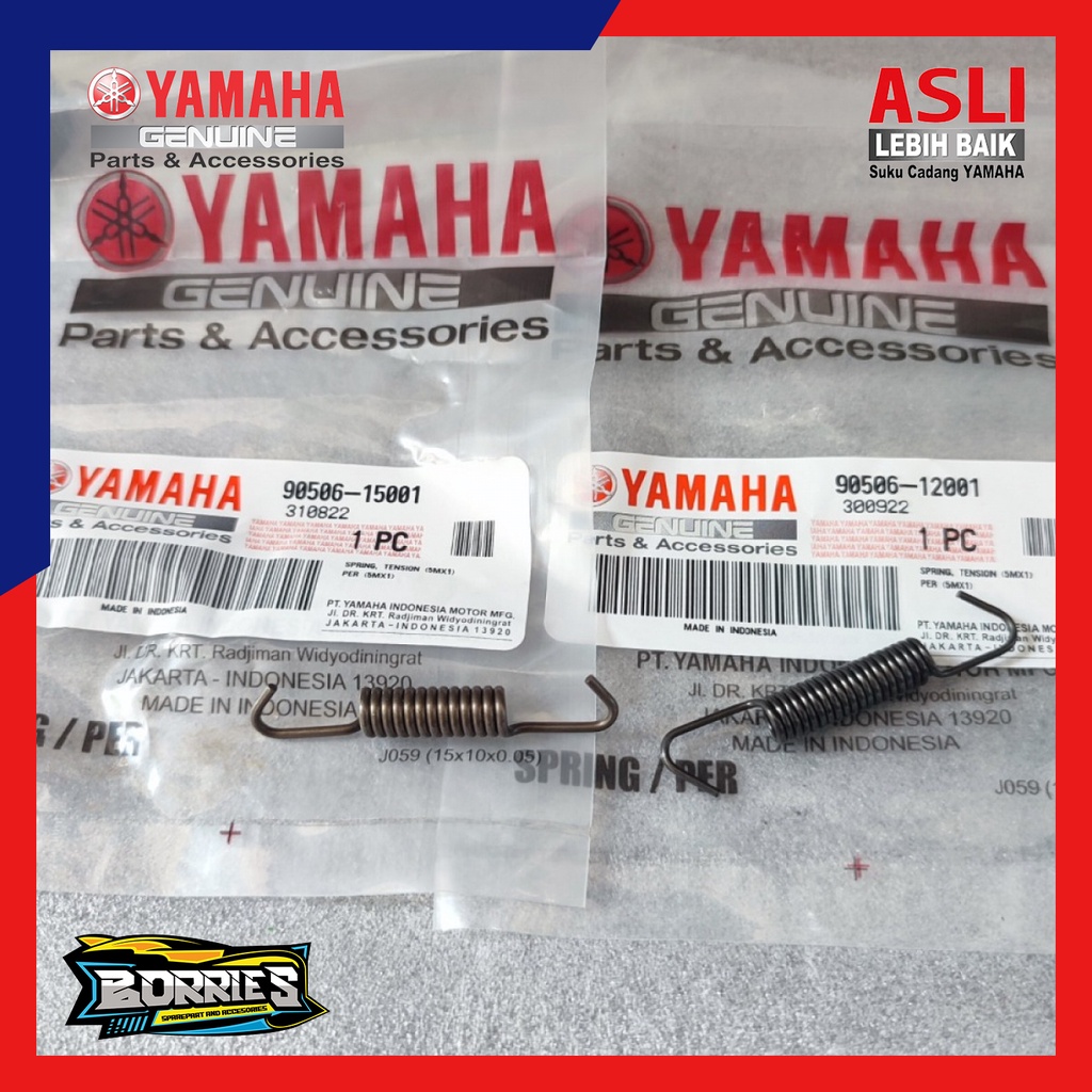 PER KAMPAS REM BAGIAN  BELAKANG RX KING ORIGINAL SPAREPART YAMAHA
