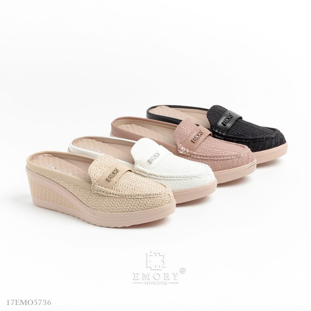 SV - EMORY Cardilla Sandal Bustong Wedges Wanita 17EMO5736