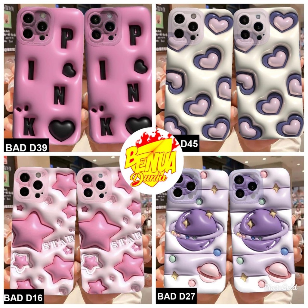 CASE VIVO Y55 5G SOFTCASE MOTIF AKSEN 3D - BD