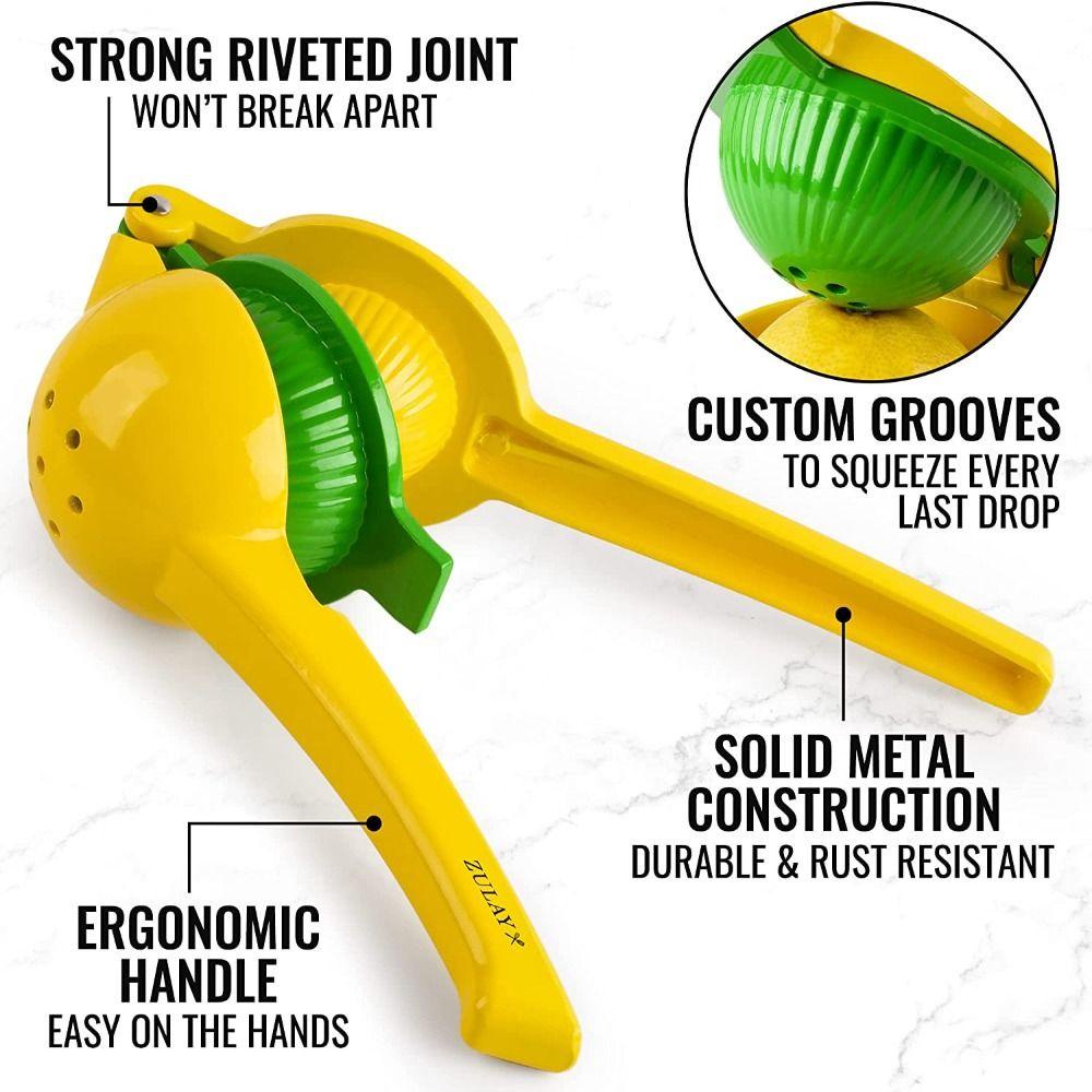 Suyo Lemon Squeezer Handheld Plastik Alat Peras Jeruk Buah Extractor