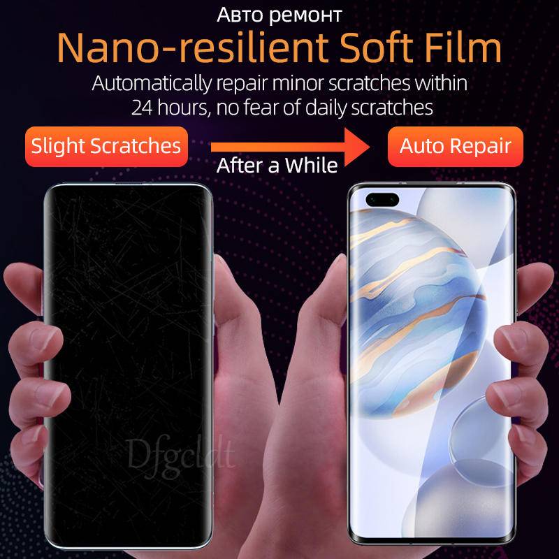 2pcs Anti Sidik Jari Untuk Huawei P50 P40 P30 P20 Mate50 40 30 20 Pro Y9 Y9S Prime Y7P Y7A Y7 Pro Y6P Film Hidrogel Matte Untuk Nova 10 8 8i 7i 4 4e 3 3i 9 7 SE Y90 Y70 Plus