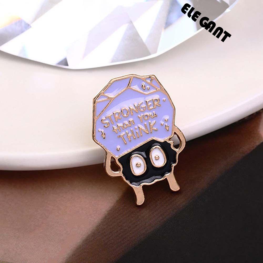 [Elegan] Lucu Bros Hadiah Lucu Untuk Anak-Anak Lebih Kuat Jeplak Sprite Kerah Bros Perjalanan Peringatan Lencana Pin Enamel Pin