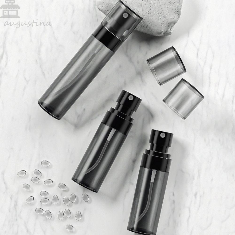 Agustinina Vacuum Pump Bottle Mini Airless cream Wajah Cairan Plastik Press Jar Botol Kosmetik Botol Kosong Spray