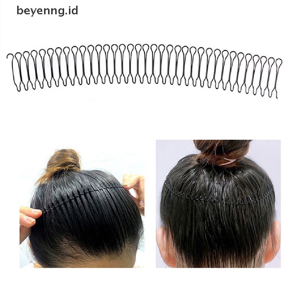 Beyen Hair Finishing Clip Scrunchie Invisible Comb Gigi Tempat Rambut Tambahan UShape Clip ID
