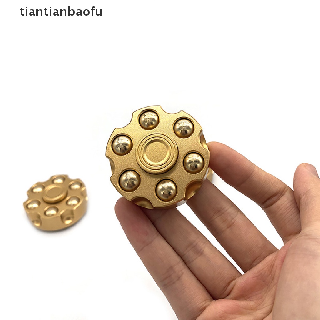 [tiantianbaofu] Relax Spinner High Quality Spinner Metal Ujung Jari Gyro Removable Metal Boutique