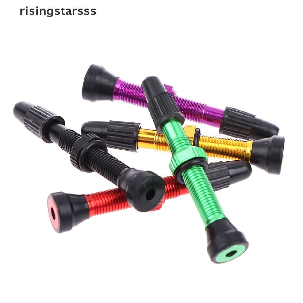 Rsid Span-new Sepeda Gunung vacuum valve French valve Aluminium tubeless French valve Jelly