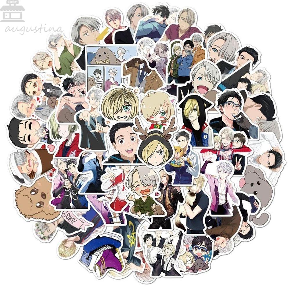 Agustina YURI on ICE Stiker DIY Scrapbooking Kreativitas Laptop Alat Tulis Stiker Kartun Ponsel Dekorasi Graffiti Stiker