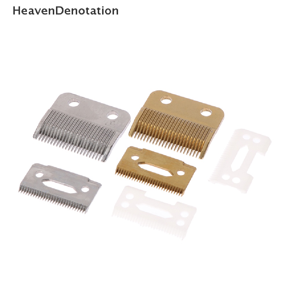 [HeavenDenotation] 3pcs/set Groove Tooth Hair Trimmer Pisau Pengganti Untuk Wahl Hair Clipper Elektrik Push Scissors Aksesoris Kepala HDV