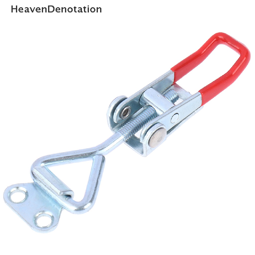 [HeavenDenotation] 2/4pcs Adjustable Toggle Clamp Kait Baja Tarik Kait Tindakan Untuk Kotak Perkakas HDV