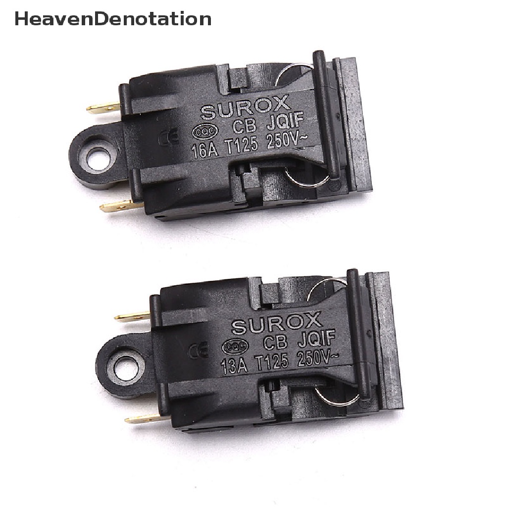 [Denotasi Surga] 2PCS Daya 13A/16A ​Teko Listrik Thermostat Switch Steam Aksesoris Dapur HDV