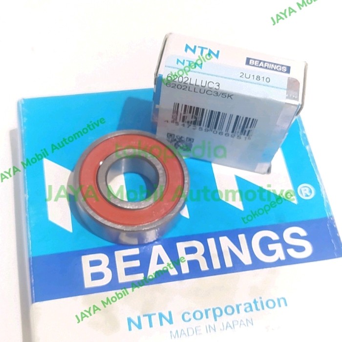 Bearing 6202llu 6202 llu NTN Japan ID 15MM OD 35MM T 11MM