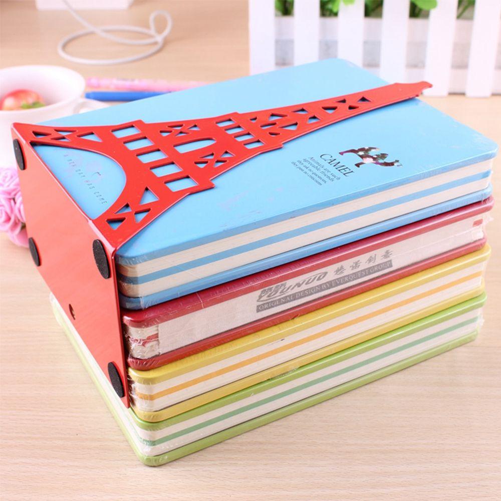 Agustina bookend Menara Besi bookend Aksesoris Meja Stationery Desktop Storage Rak Baca
