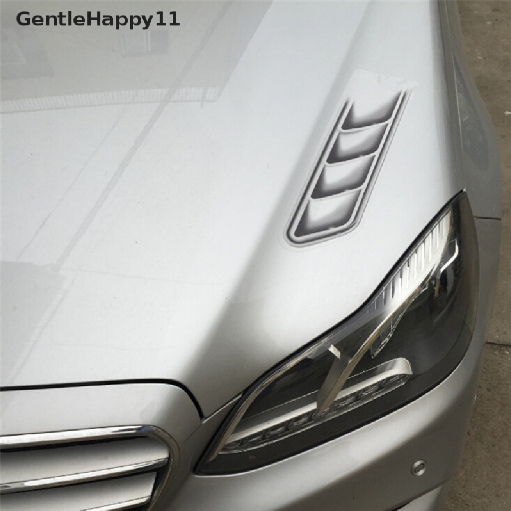 Gentlehappy Stiker Insang Hiu Mobil Anti Air Auto Sticker Ventilasi Mobil Air Flow Fender Decor id