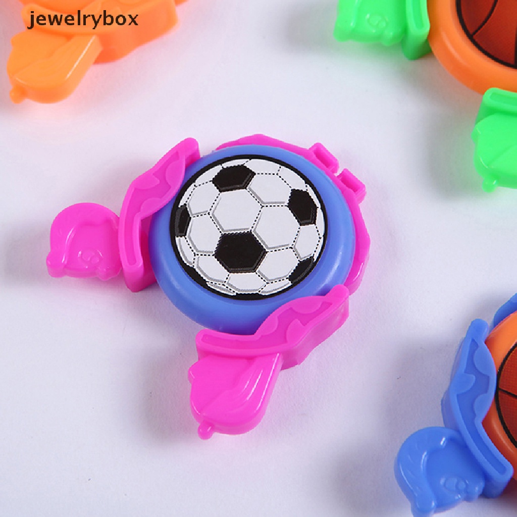 [jewelrybox] 5pcs Mainan Peluncuran Frisbee Sepak Bola Mainan Lalat Untuk Anak-Anak Butik Permainan Luar Ruangan