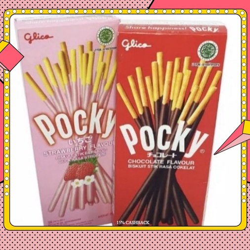 

GLICO POCKY MINI HALF 22 GRAM COKLAT STRAWBERRY CHOCOLATE MAKANAN RINGAN CEMILAN ANAK GROSIR MURAH KILOAN 22GR GR BISKUIT KUE WAFER