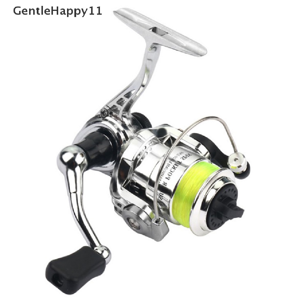 Gentlehappy Pocket Mini100 Spinning Reel Fishing Tackle Gulungan Berputar Kecil 4.3:1 Metal id