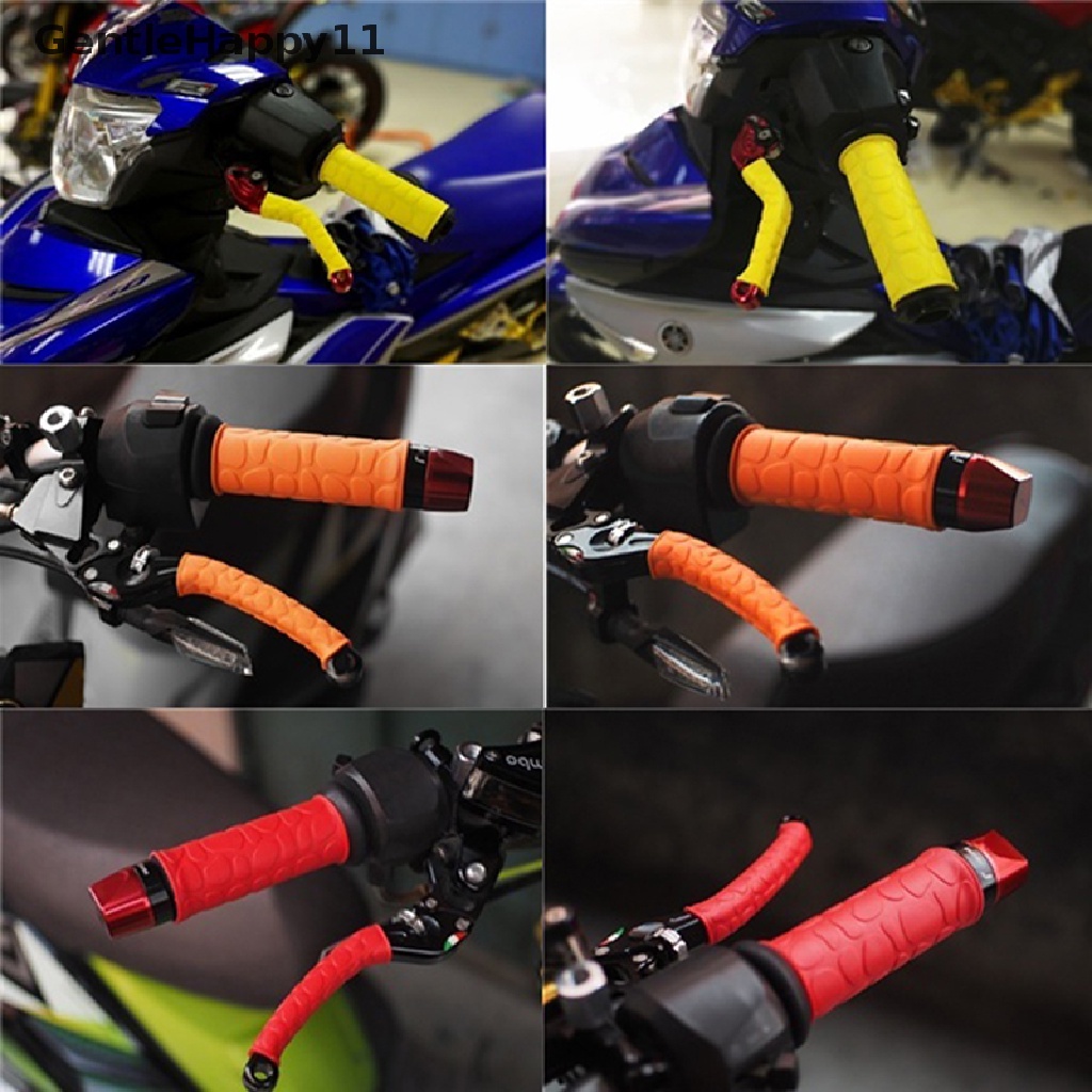 Gentlehappy Grip Stang Sepeda Motor+Tuas Kopling Rem Karet Cover id