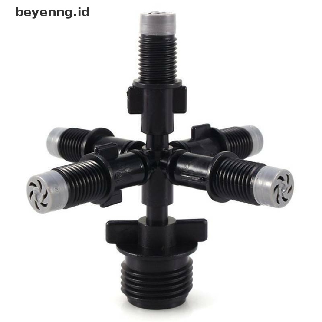 Beyen Sprinkler Taman Irigasi Kabut Kabut 5-head Nozzle 1per2 &quot;Moung Adaptor ID