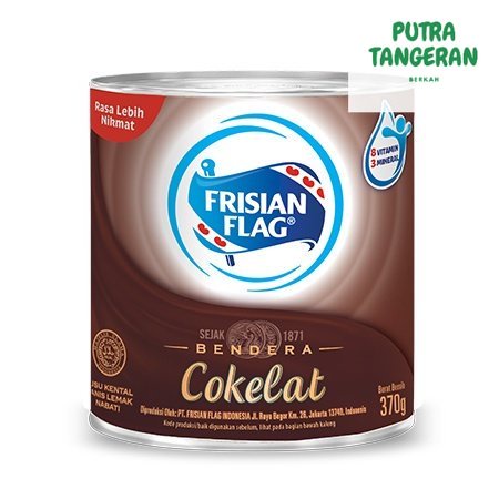 

Frisian Flag Bendera Susu Kental Manis Coklat Kaleng 370gr