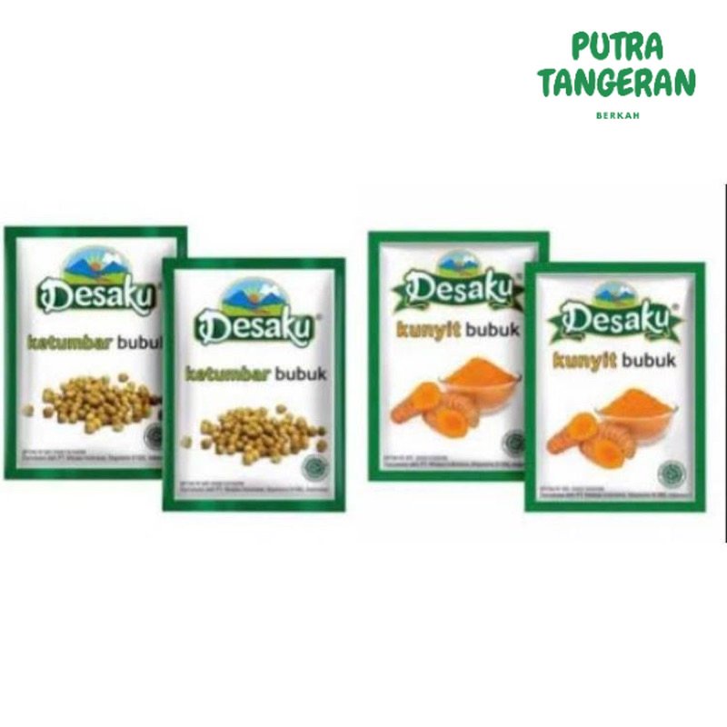 

DESAKU KUNYIT DAN KETUMBAR BUBUK RENCENG @12 PCS