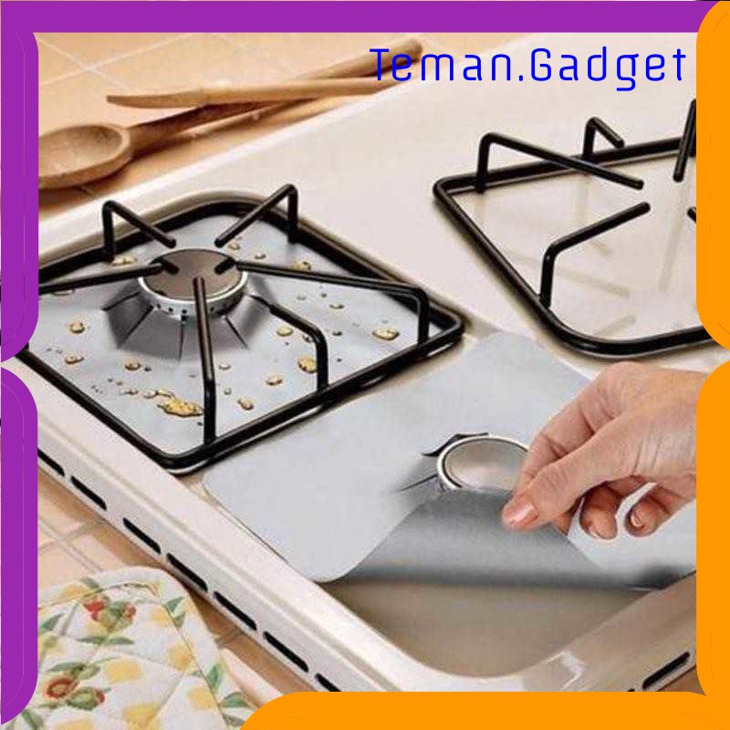 TG - DPR Alas Cover Kompor Reusable Stovetop Burner Protector 27x27cm 4PCS - CM-KW0288