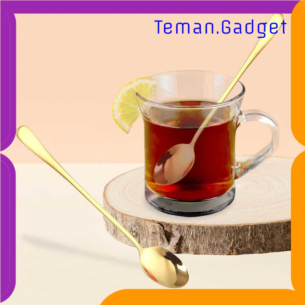 TG - DPR Szpoon Sendok Teh Gagang Panjang Long Handled Tea Spoon 20 cm - F80