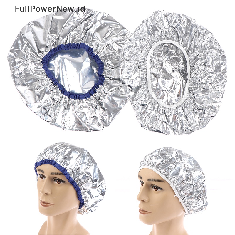 Power 8kawat Thickealuminium Foil Cap Topi Pewarna Rambut Elastis Mandi Panas Sekali Pakai ID