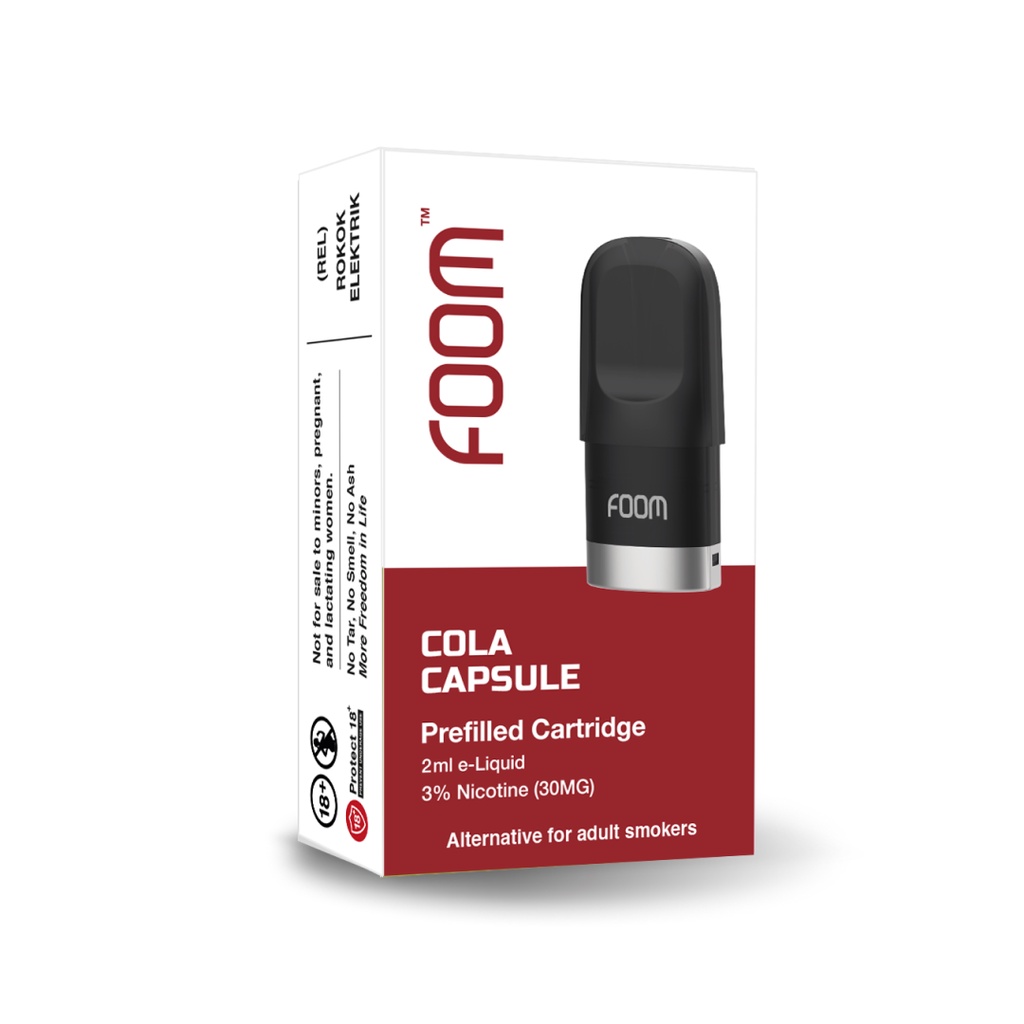 PREFILLED CARTRIDGE FOOM X - Cola Capsule