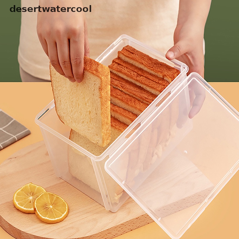 Deid Kotak Penyimpanan Kontainer Roti Dispenser Keeperloaf Case Toast Cake Containers Bin Martijn