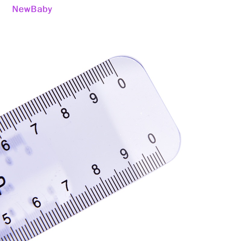 Newbaby Reusable Makeup Brow Measure Penggaris Penuntun Alis Alat Permanen ID