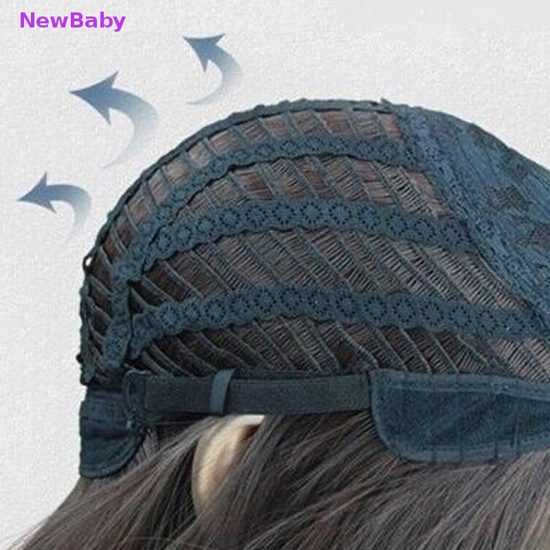 Newbaby Manmei Anime VTuber Hololive Kanae 65cm Panjang 35cm Pendek Cosplay Wig Sintetis ID